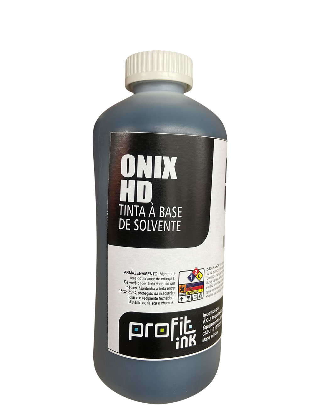 TINTA ONIX HD UNIVERSAL P/ CABEÇAS 7 A 80 PL (1LT) SOLVENTE BLK PROFIT INK TINTA ONIX HD UNIVERSAL P/ CABEÇAS 7 A 80 PL (1LT) SOLVENTE BLK PROFIT INK